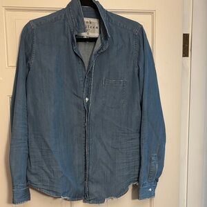 Frank & Eileen Barry medium, blue denim.